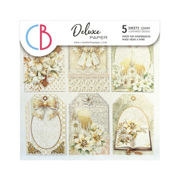 Ciao Bella - Papirpakke 6x6 - Deluxe Paper Pearl - Blessing Day