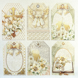 Ciao Bella - Papirpakke 6x6 - Deluxe Paper Pearl - Blessing Day