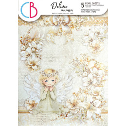 Ciao Bella - Papirpakke A4 - Deluxe Paper Pearl - Blessing Day