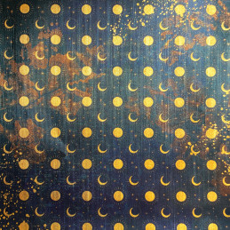 Ciao Bella - Papirpakke 6x6 - Deluxe Paper Gold - Celestial