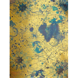 Ciao Bella - Papirpakke A4 - Deluxe Paper Gold - Celestial