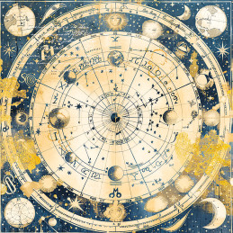 Ciao Bella - Vellumpakke 6x6 - Fussy Cut - Celestial