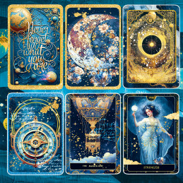Ciao Bella - Vellumpakke 6x6 - Fussy Cut - Celestial