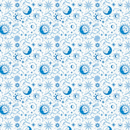 Ciao Bella - Vellumpakke 6x6 - Fussy Cut - Celestial