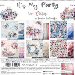 Craft O'Clock - Papirpakke 15x15 - It's My Party