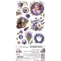 Craft O'Clock - Extras Set - Heritage Whispers - Flowers