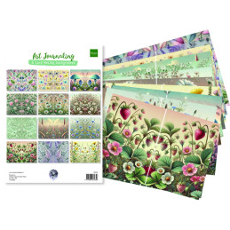 Marianne Design - Papirsæt A4 - Art Journaling Set - By Fairybells - FB2503
