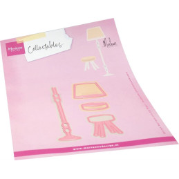 Marianne Design - Collectables - Lamp & Stool - COL1566