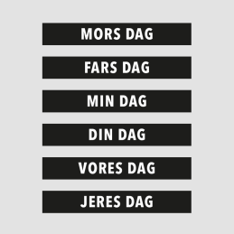 Design5 - Stempel - Mors Dag + Fars Dag - D500214C