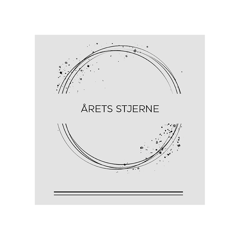 Design5 - Stempel - Årets Stjerne Cirkler - D500217C