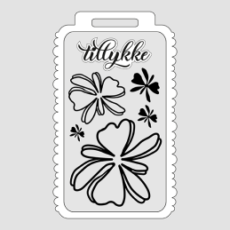Design5 - Kæmpe Tags Med Boblekant - D500260D