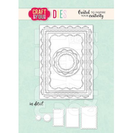 Craft & You - ATC Decorative Stiches - CW346