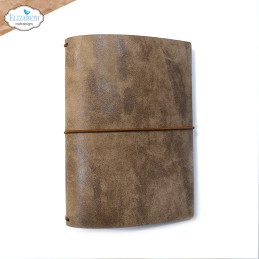 Elizabeth Craft Designs - Art Journal Specials - Passport XL - Stonewashed Brown