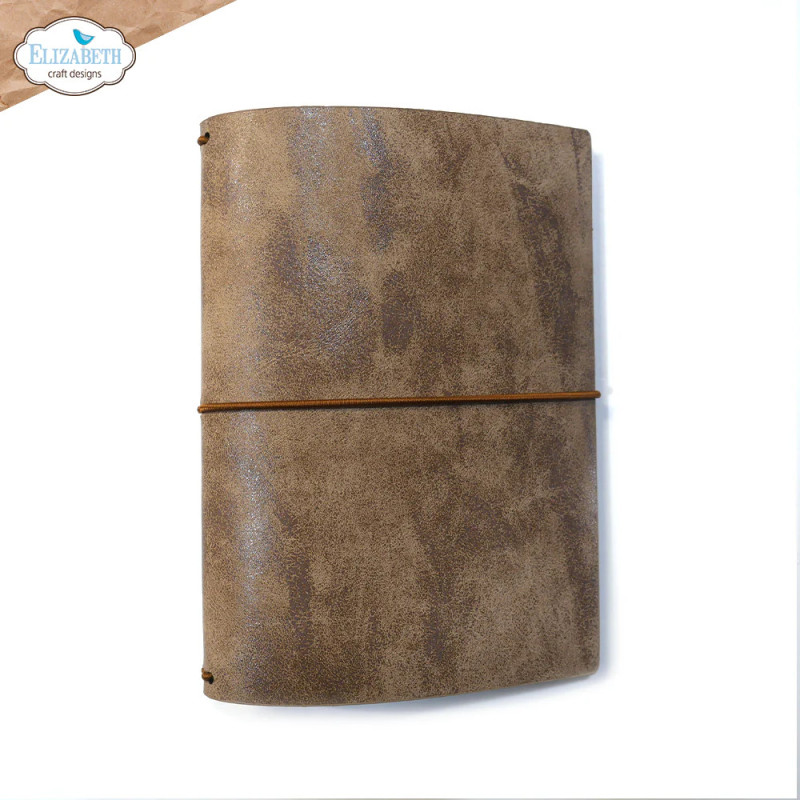 Elizabeth Craft Designs - Art Journal Specials - Passport XL - Stonewashed Brown