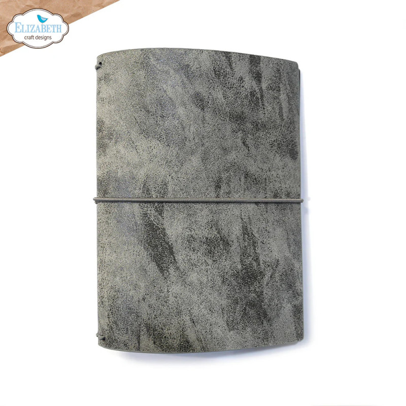 Elizabeth Craft Designs - Art Journal Specials - Passport XL - Stonewashed Grey