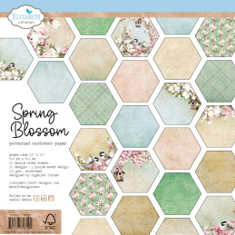 Elizabeth Craft Designs - Papirpakke 30.5x30.5 - Spring Blossom
