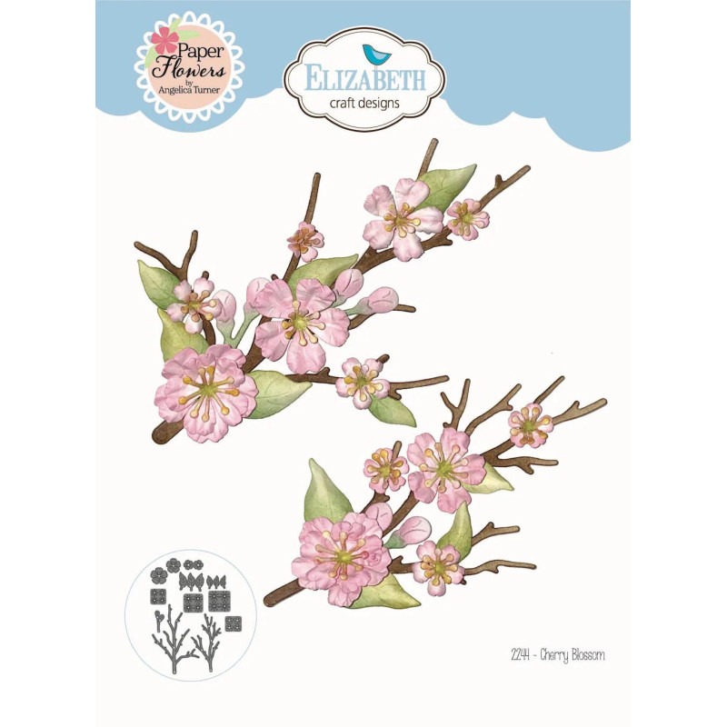 Elizabeth Craft Designs - Paper Flowers - Cherry Blossom