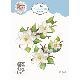 Elizabeth Craft Designs - Paper Flowers - Magnolia