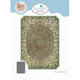 Elizabeth Craft Designs - Paper Flowers - Ornamental Frame