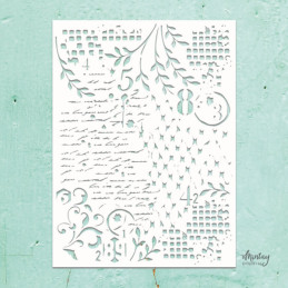 Mintay Papers - Stencil 6x8 - Mixed 4