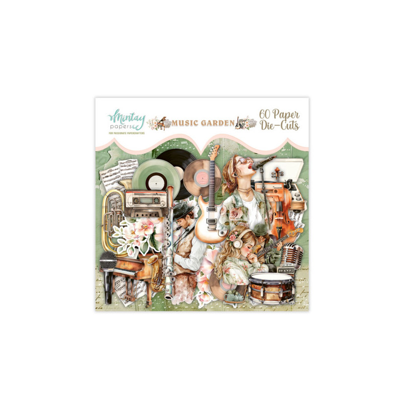 Mintay Papers - Paper Die-Cuts - Music Garden