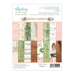 Mintay Papers - Add On Paper Pad - Music Garden