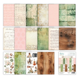 Mintay Papers - Add On Paper Pad - Music Garden