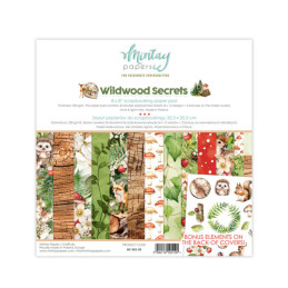 Mintay Papers - Papirblok 20x20 - Wildwood Secrets