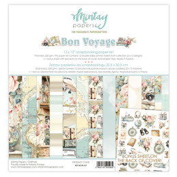 Mintay Papers - Papirpakke 30x30 - Bon Voyage