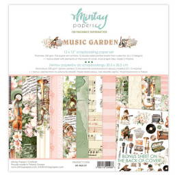 Mintay Papers - Papirpakke 30x30 - Music Garden