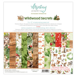 Mintay Papers - Papirpakke 30x30 - Wildwood Secrets