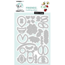 Studio Light - Friendz - Bees & Bugs - CCL-FR-CD1009