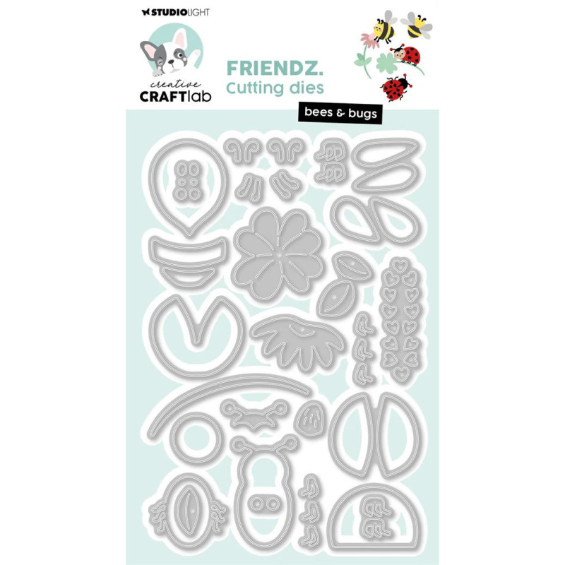 Studio Light - Friendz - Bees & Bugs - CCL-FR-CD1009