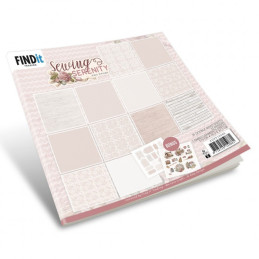 Amy Design - Papirblok - Sewing Serenity - ADPP10066