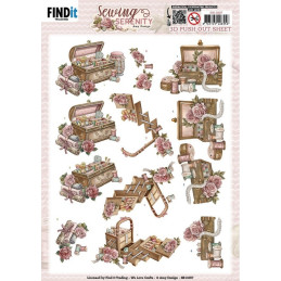 Pushout - Amy Design - Sewing Serenity - Sewing Box - SB11007