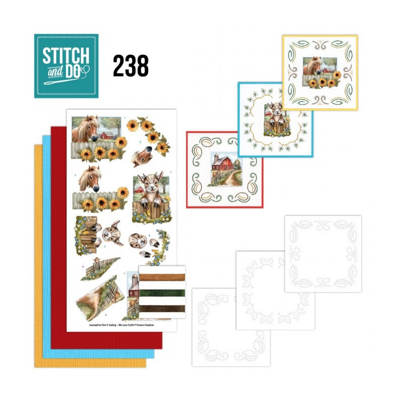 Stitch And Do 238 - Farm Friends