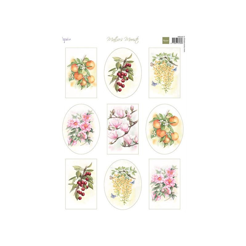 Marianne Design - Mattie's Mooiste Fruit & Flowers - MB0222