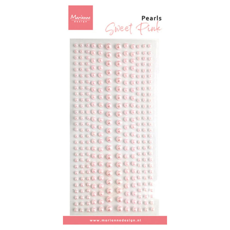 Marianne Design - Decoration Pearls - Sweet Pink