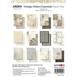 Arden Creative Studio - Papirpakke 15x20 - Vintage Makers