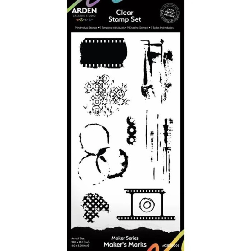 Arden Creative Studio - Clear Stamp - Maker Series - Marks