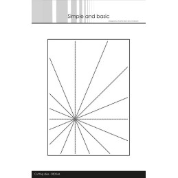 Simple And Basic - 5x7 Sunrays - SBD546