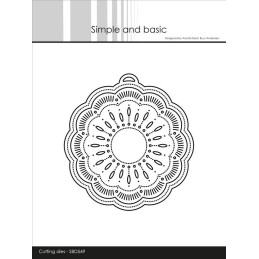 Simple And Basic - Doily On A Tag - SBD549