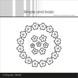 Simple And Basic - Flower Wreath - SBD552