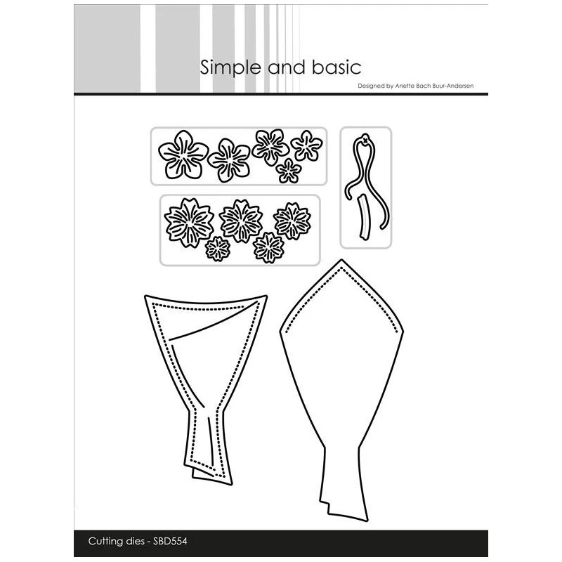 Simple And Basic - Bouquet Of Flowers - SBD554