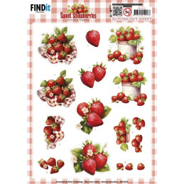 Pushout - Berries Beauties - Sweet Strawberries - Pure Strawberries - SB11025