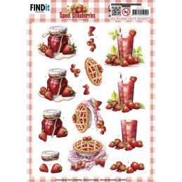 Pushout - Berries Beauties - Sweet Strawberries - Strawberry Pie - SB11027
