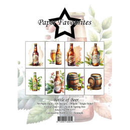 Paper Favourites - Papirpakke A6 - Bottle Of Beer - PFA577