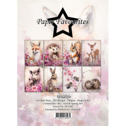 Paper Favourites - Papirpakke A6 - Wildlife - PFA580