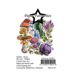 Paper Favourites - Die Cuts - Garden - PFD012