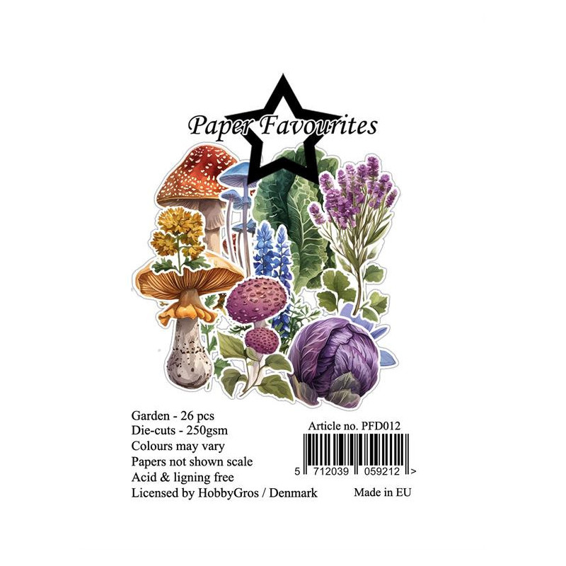 Paper Favourites - Die Cuts - Garden - PFD012